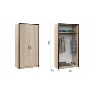 М/С ЭШЛИ ШКАФ ДВУХДВЕРНЫЙ ИМПЕРИАЛ